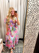 Load image into Gallery viewer, Floral Pattern Entro Dress
