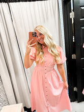 Load image into Gallery viewer, Pink Entro Striped Dress
