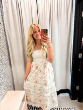 Load image into Gallery viewer, Floral Smocked Tiered Maxi Dress
