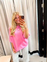 Load image into Gallery viewer, Crew Neck Drop Shoulder Top

