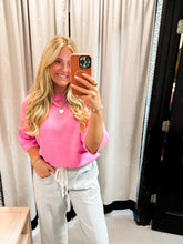 Load image into Gallery viewer, Crew Neck Drop Shoulder Top
