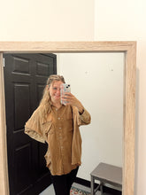 Load image into Gallery viewer, The Kenlee Mineral Wash Vintage Button Down

