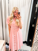 Load image into Gallery viewer, Pink Entro Striped Dress

