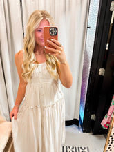Load image into Gallery viewer, Striped Button Sleeveless Sundress
