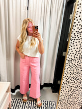 Load image into Gallery viewer, Pink Entro Scallop Detail Pants
