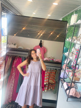 Load image into Gallery viewer, Tiered Casual Dress in Lavender

