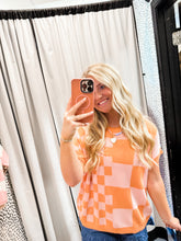 Load image into Gallery viewer, Mix of Summer Checkered Top
