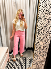 Load image into Gallery viewer, Pink Entro Scallop Detail Pants
