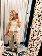 Load image into Gallery viewer, Polka Dot Pleated Barrel Pants
