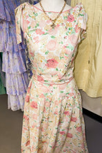 Load image into Gallery viewer, Floral Printed Woven Shoulder Bow Tie Top and Skirt Set
