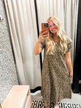 Load image into Gallery viewer, Cheetah Print Dress
