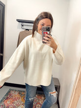 Load image into Gallery viewer, in the right direction mock neck sweater
